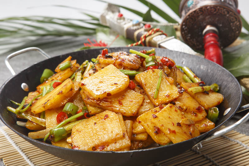 湘味辣椒干鍋土豆片