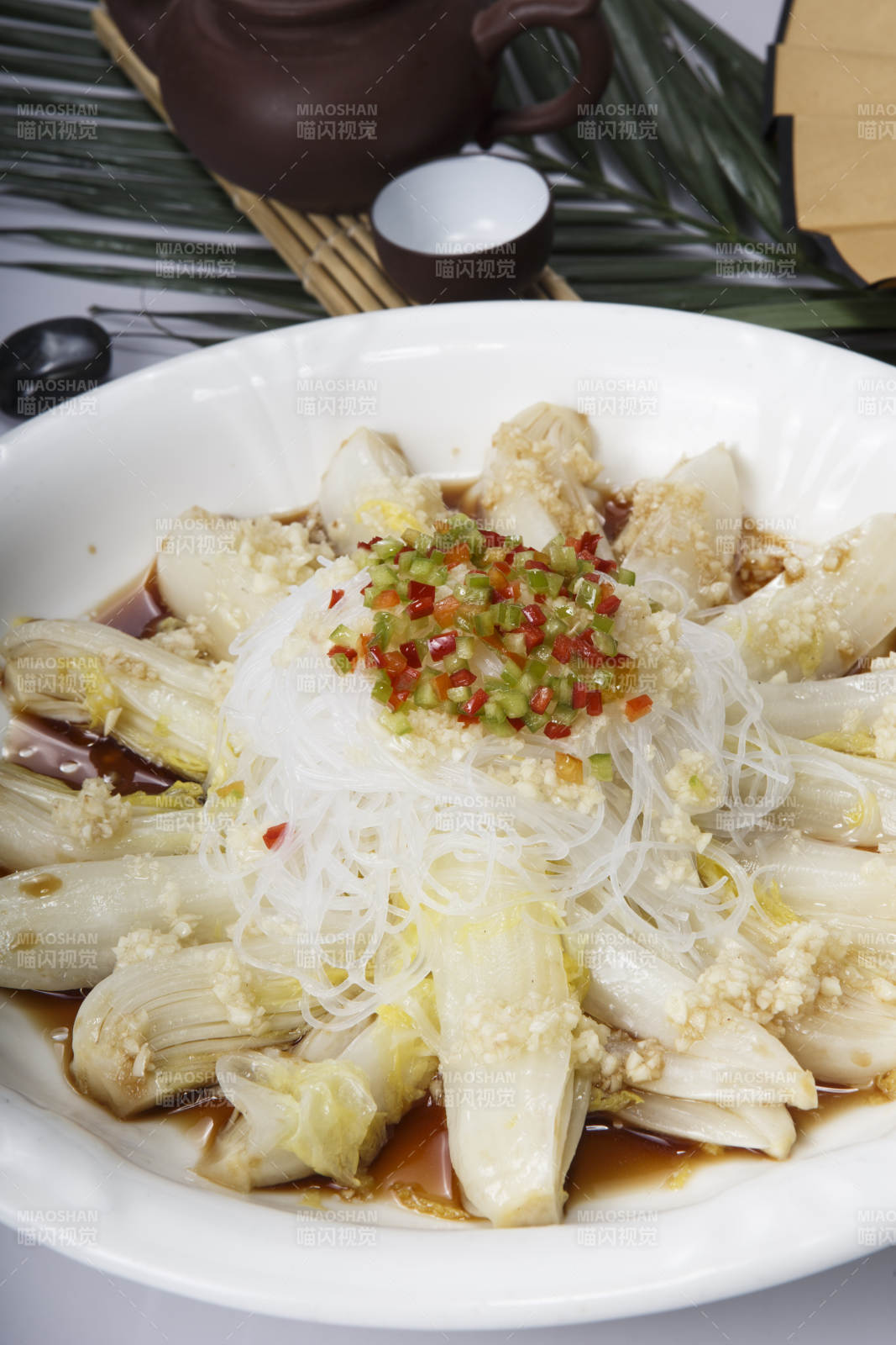 蒜蓉粉丝娃娃菜