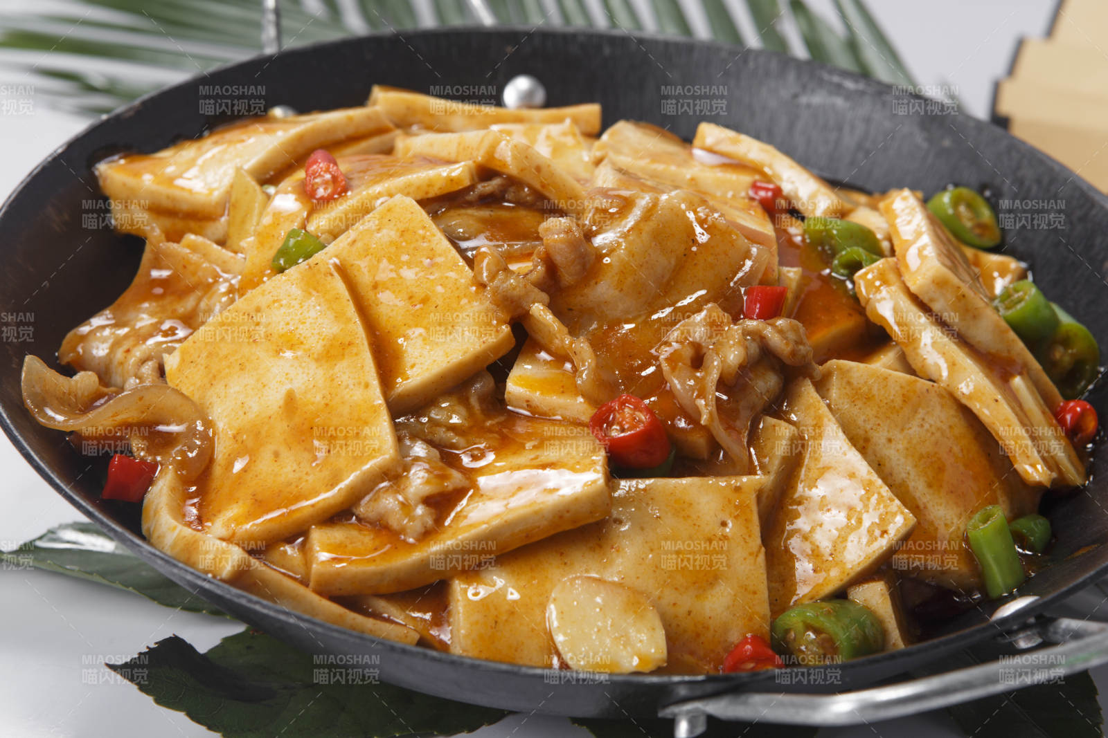 锅仔香辣千页豆腐