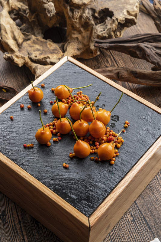 沙棘仿菜車厘子巧克力