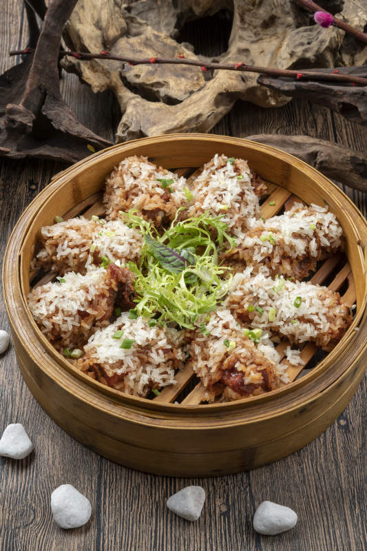 糯米糯粉蒸排骨