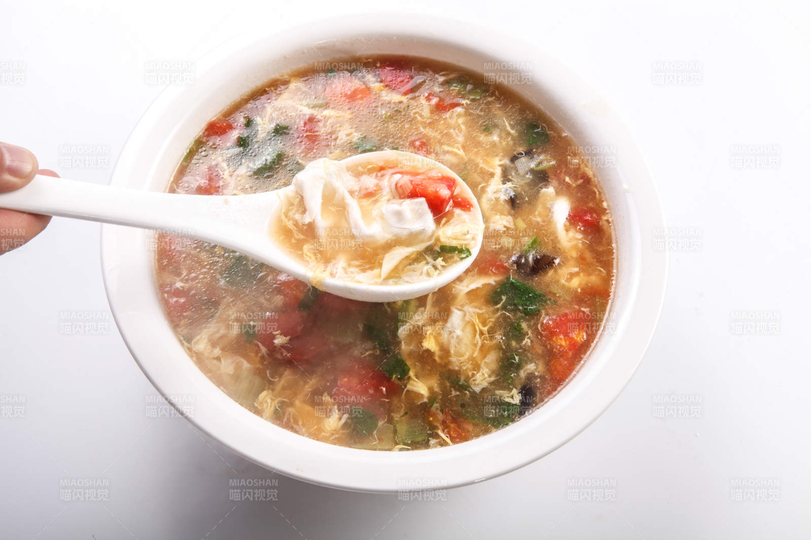 美味西红柿木耳鸡蛋汤