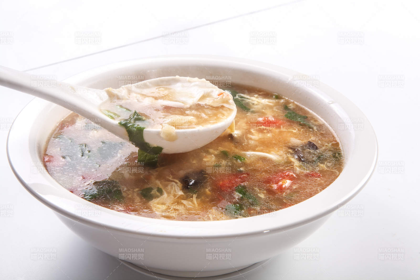 美味西红柿木耳鸡蛋汤