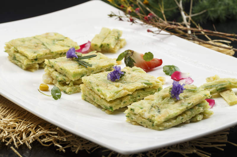 美味野菜鸡蛋饼