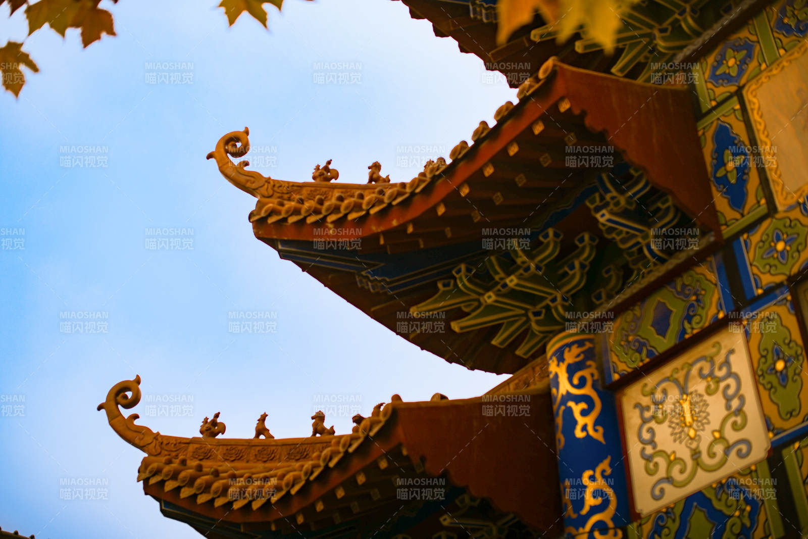 古建筑飞檐翘角