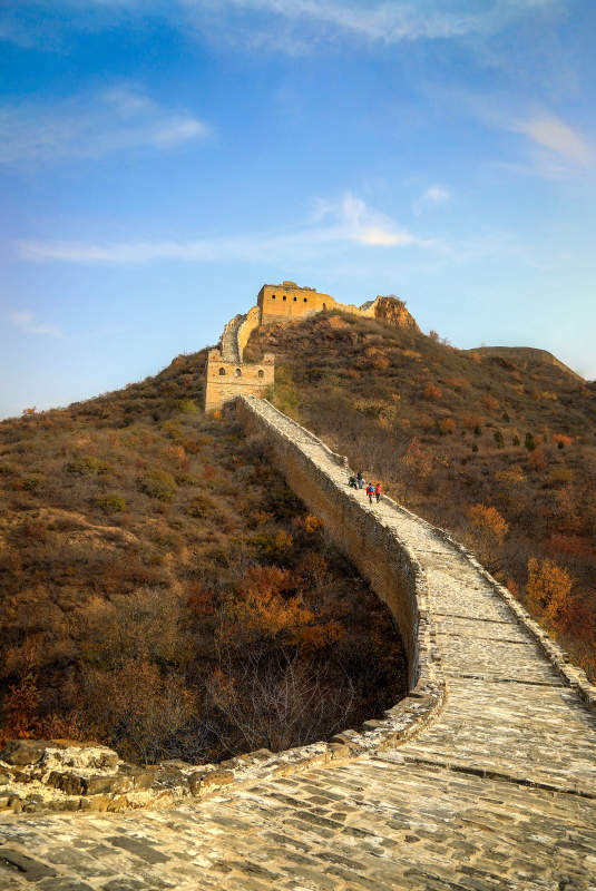 金山岭长城秋色