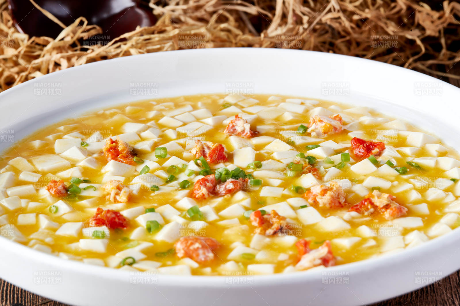 濃湯蟹黃焗豆腐