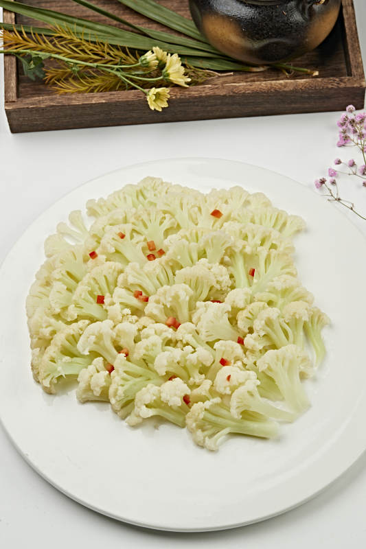 浇汁香蒸花椰菜（蒸菜花）