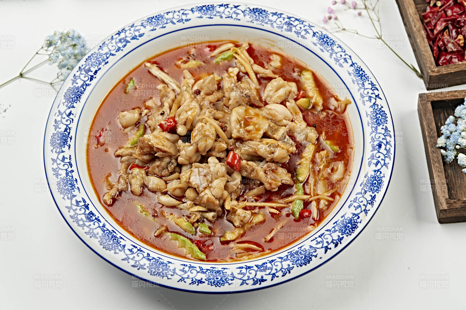 湘味泡椒酸辣牛蛙（香水蛙）