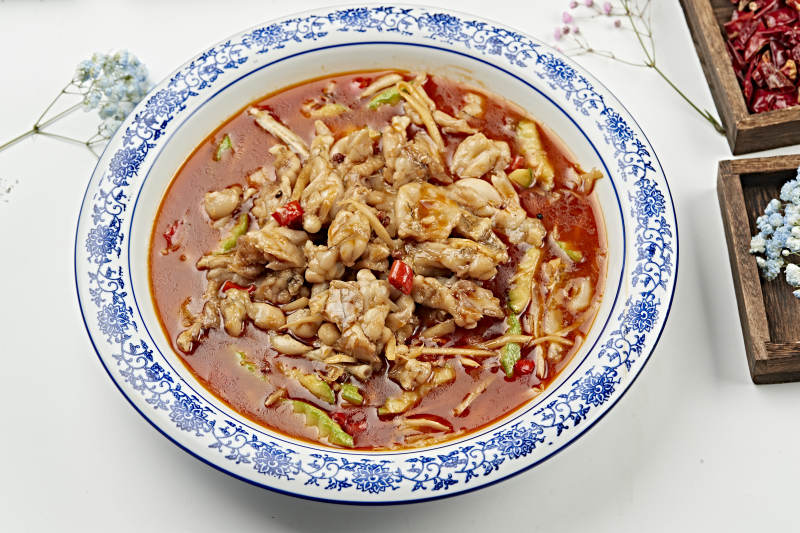 湘味泡椒酸辣牛蛙（香水蛙）