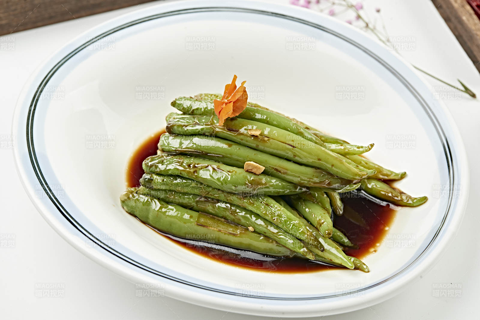 澆汁油炸虎皮杭椒（虎皮尖椒）