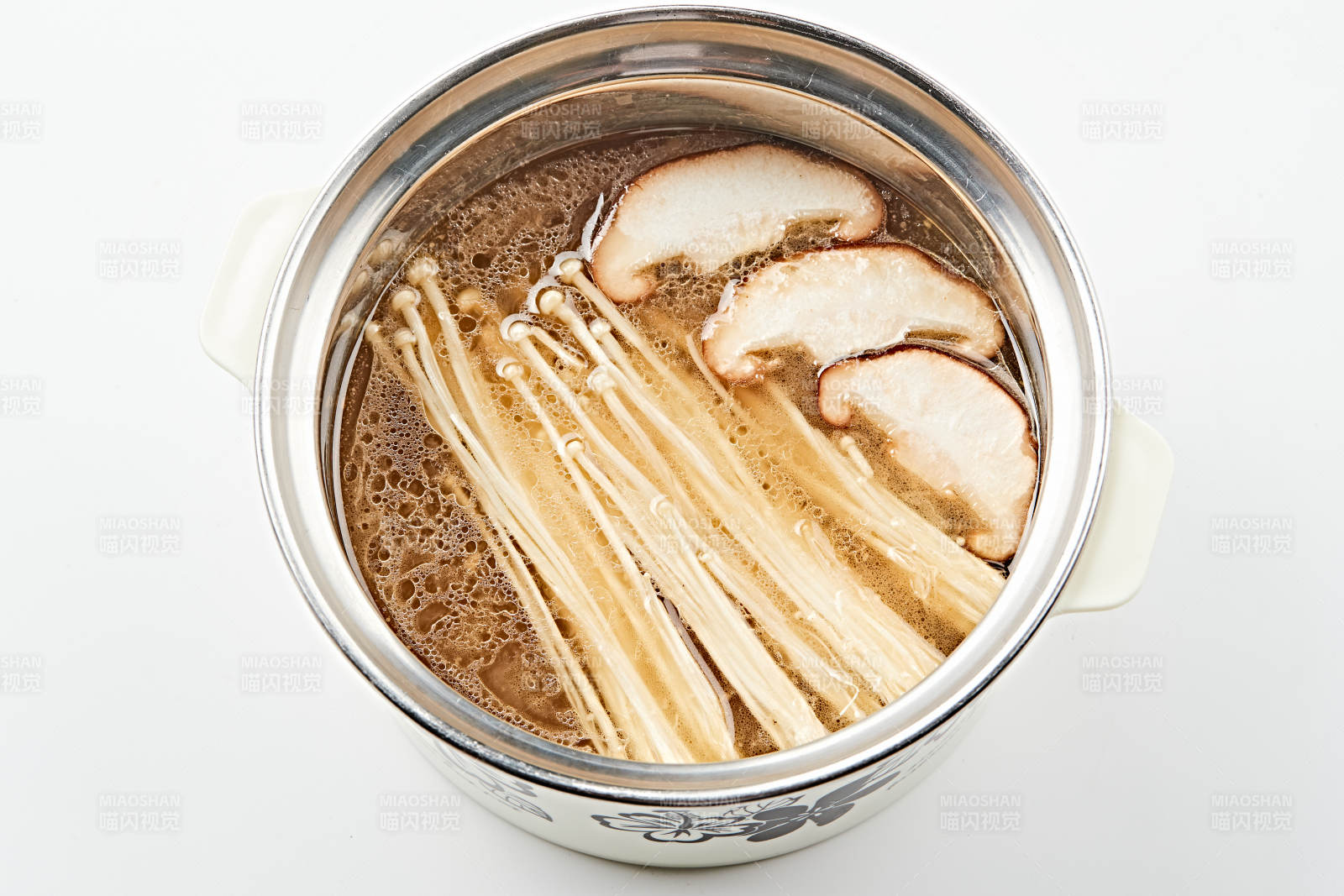 滋補(bǔ)養(yǎng)生山珍菌雜菌火鍋湯底