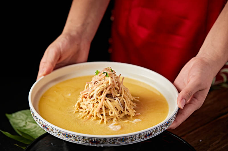 传统淮扬菜大烫干丝