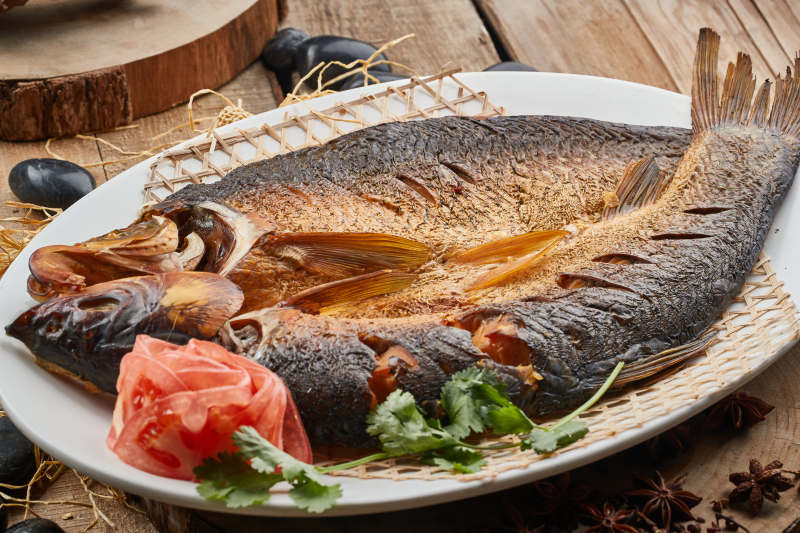 全鱼宴风干醋鱼