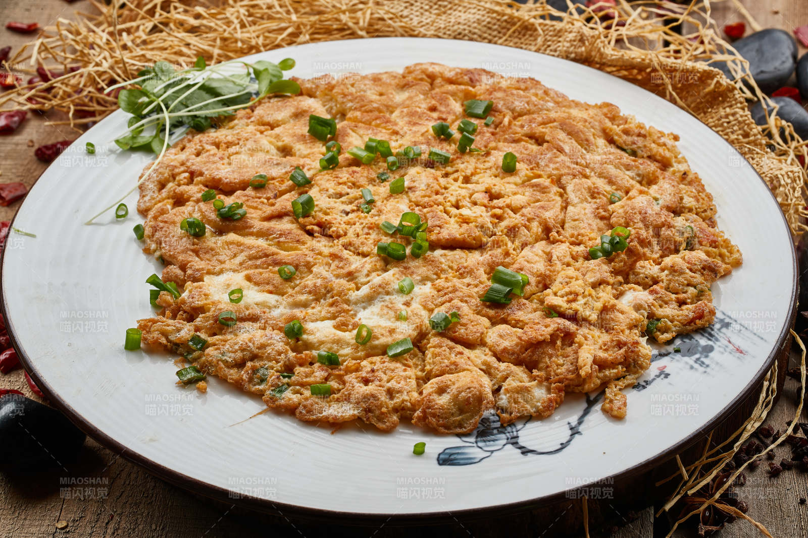 全魚宴魚子攤雞蛋-攝影圖