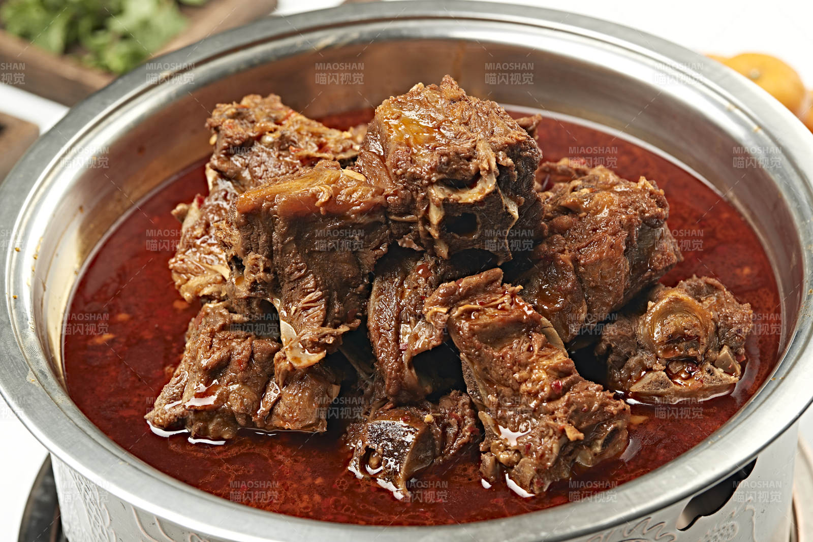 红焖羊脊骨羊蝎子