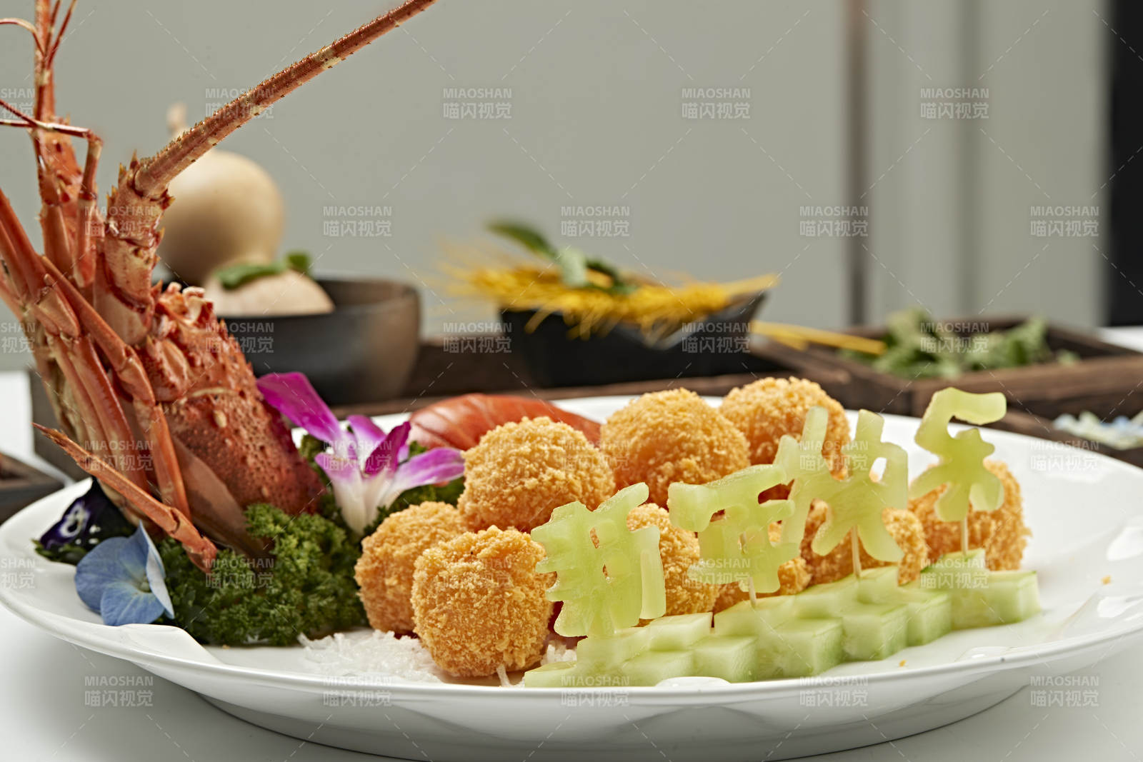 裹面油炸大龙虾球