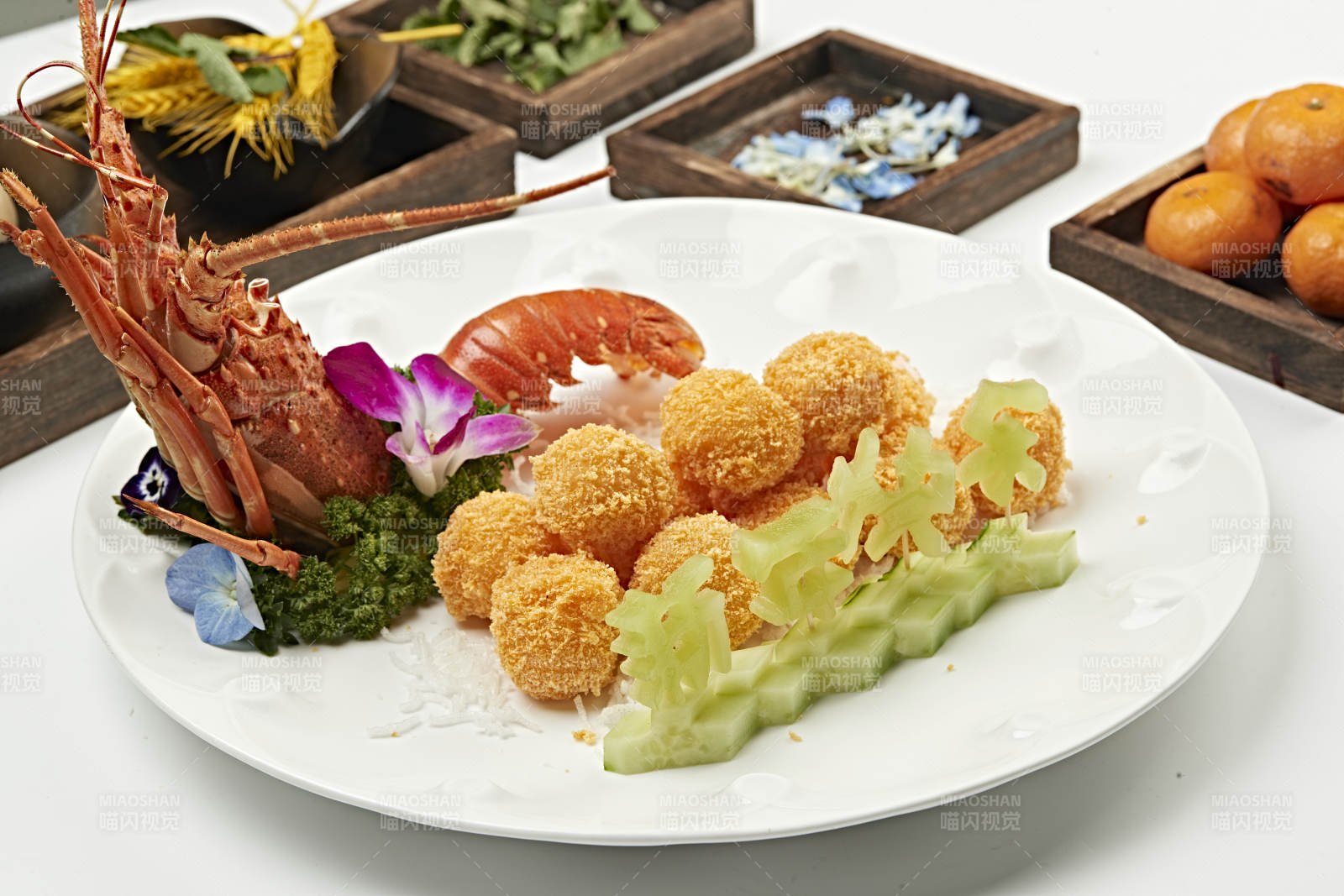 裹面油炸大龙虾球