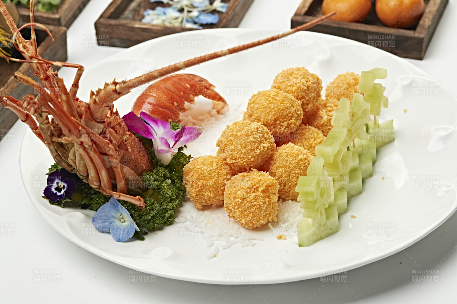 裹面油炸大龙虾球