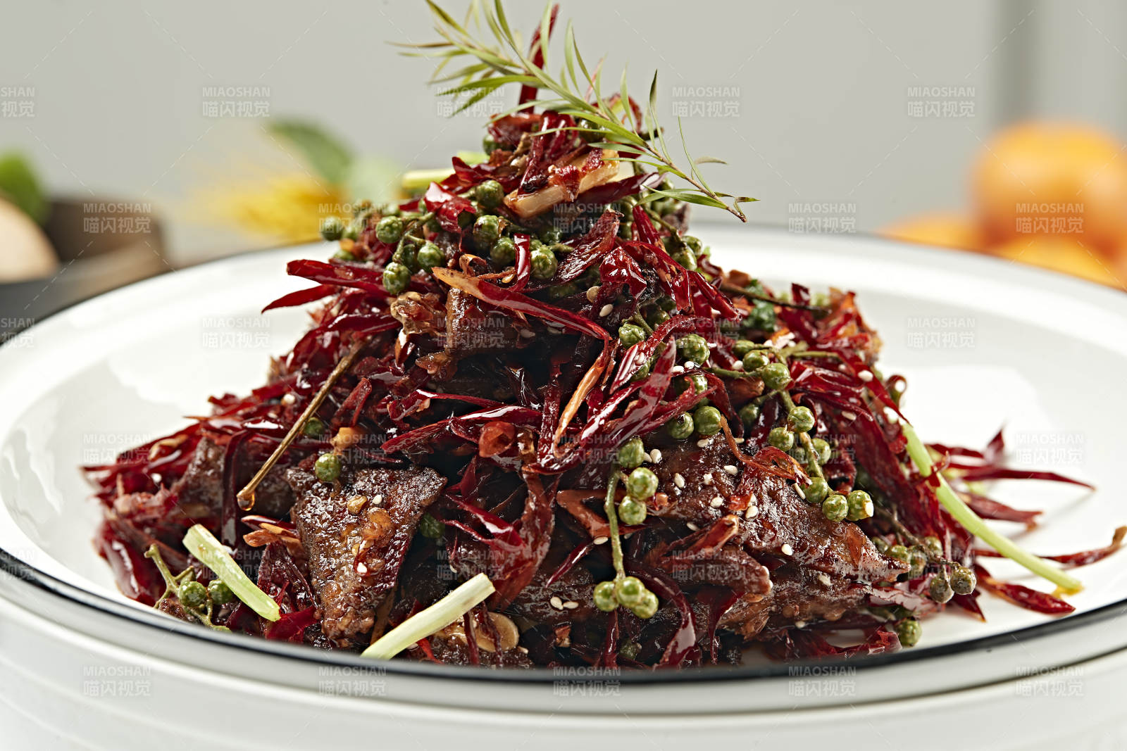 椒麻湘味火爆豬肝