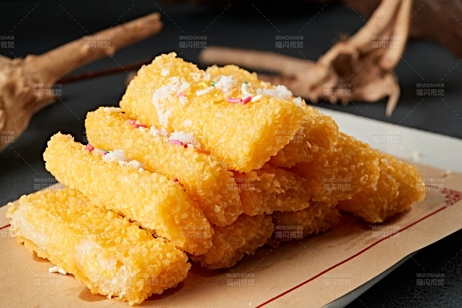 拖面香酥炸鲜奶