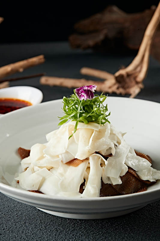 浇汁香辣毛肚黄喉片