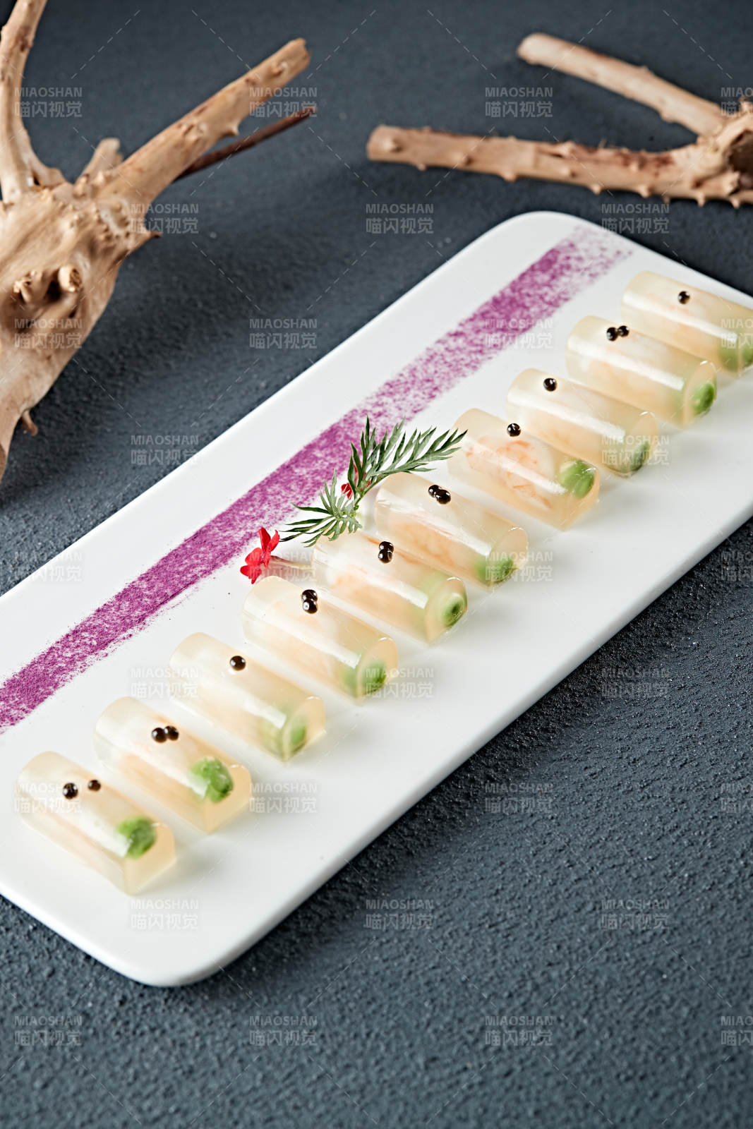 水晶青豆虾仁冻