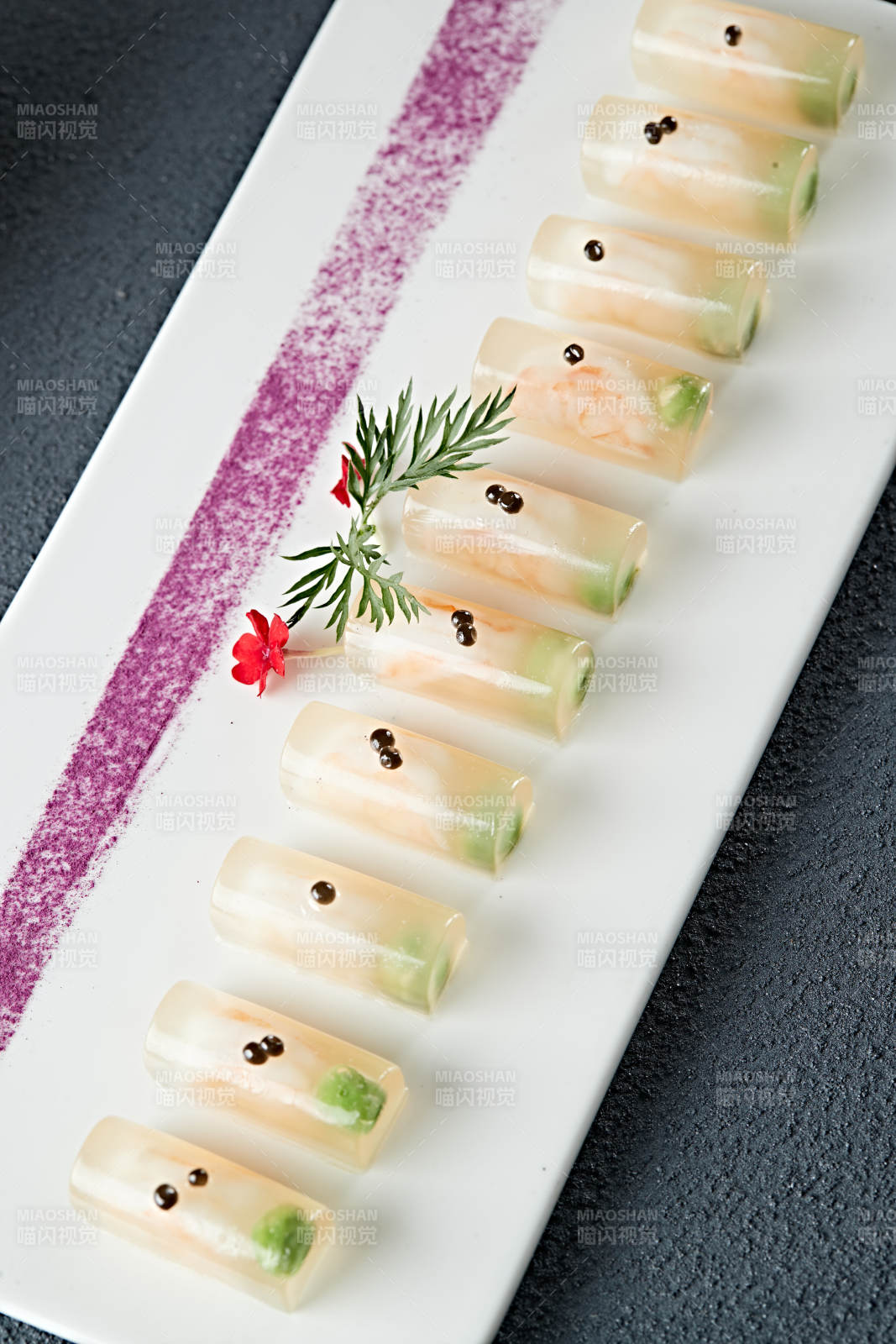 水晶青豆虾仁冻