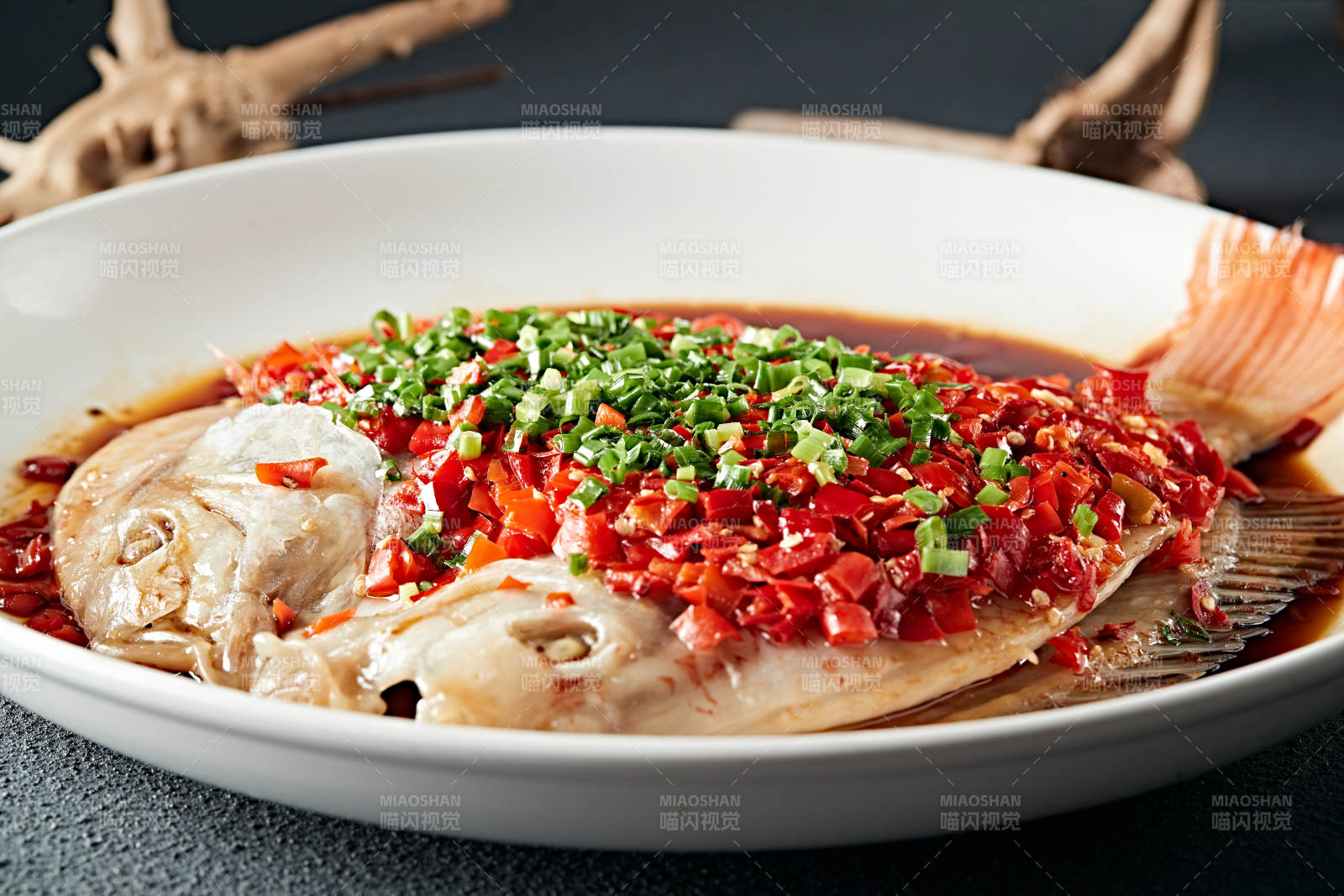 剁椒豉油蒸鯛魚