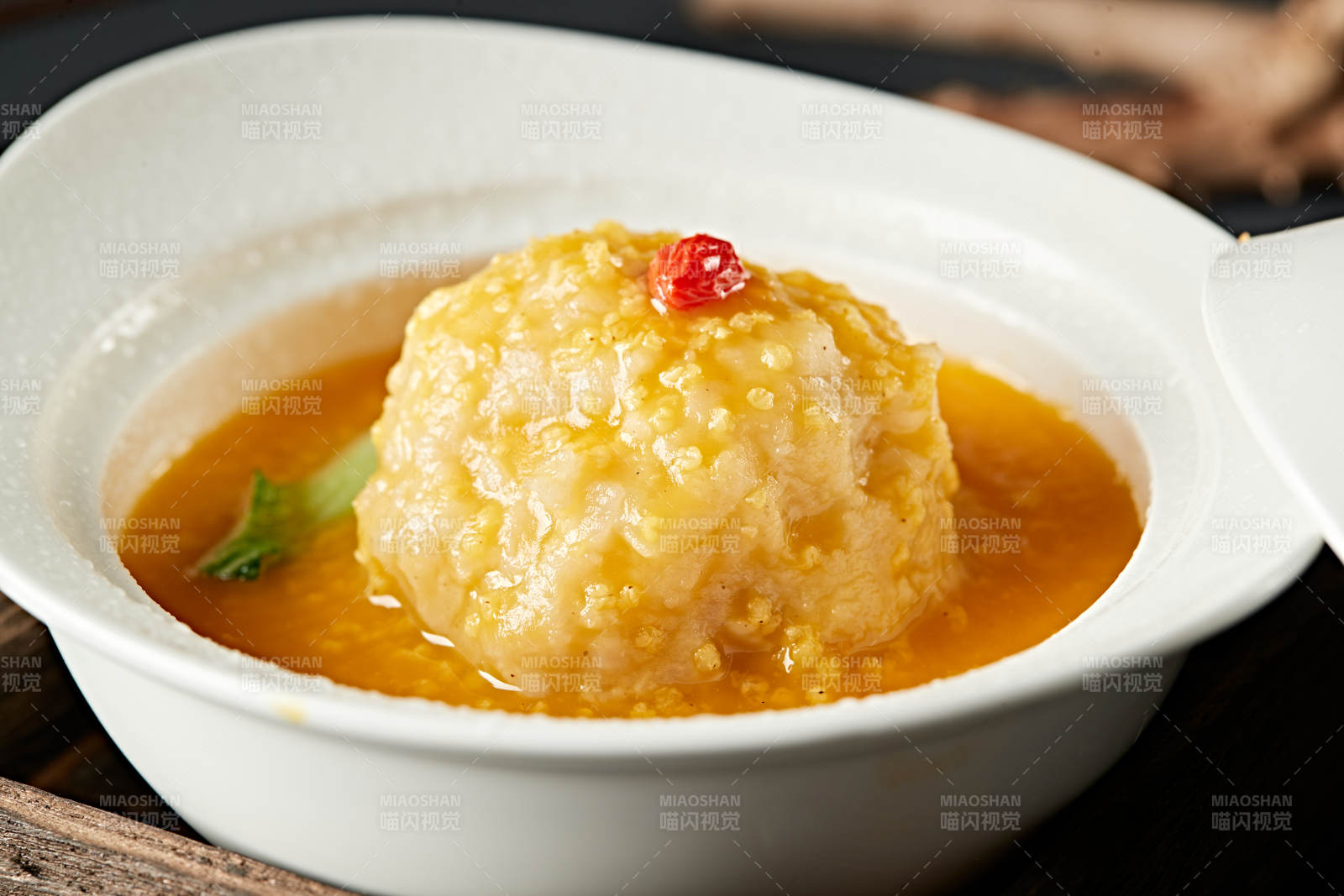 南瓜金米粥燉獅子頭