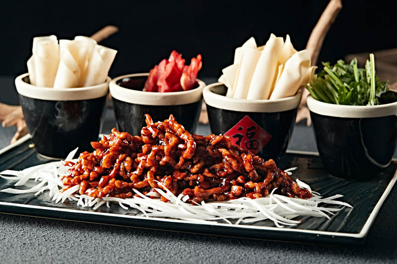 傳統老北京名菜京醬肉絲