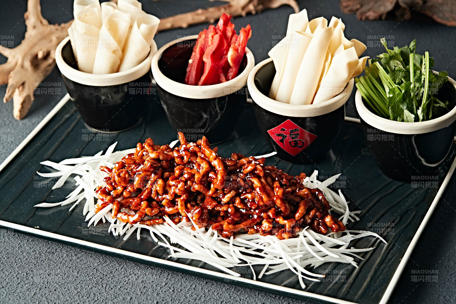 傳統老北京名菜京醬肉絲