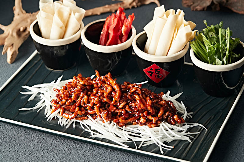 傳統老北京名菜京醬肉絲