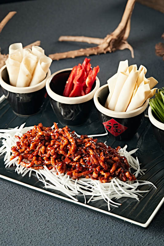 傳統老北京名菜京醬肉絲