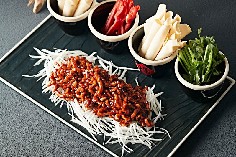 傳統老北京名菜京醬肉絲