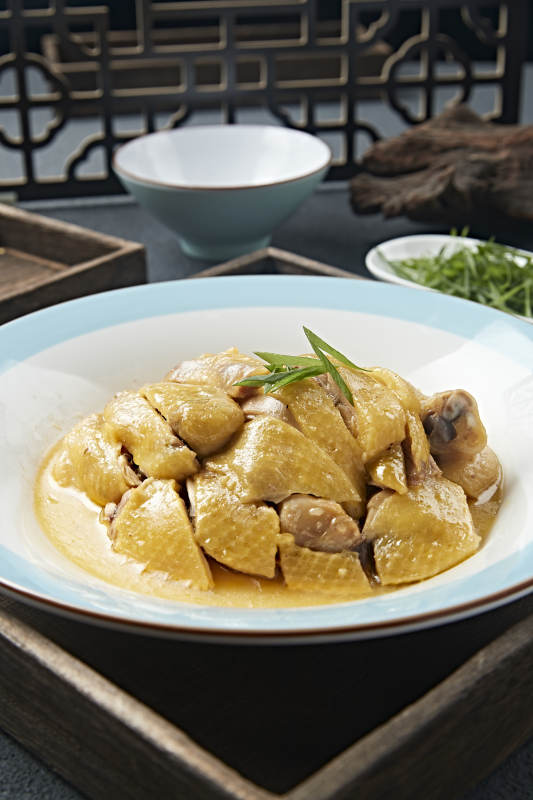 美味凉菜奶油咖喱白切鸡