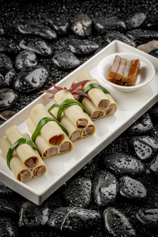 怀安豆皮卷熏肉