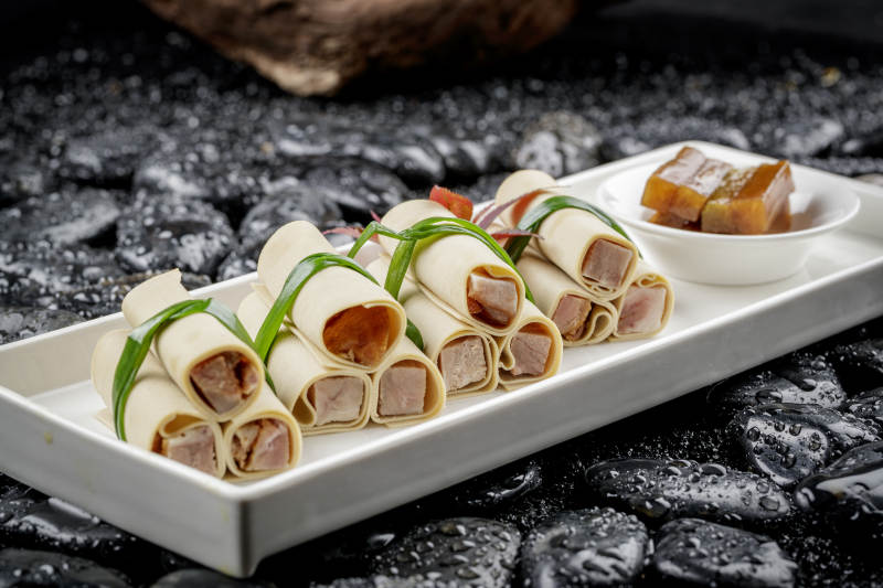 怀安豆皮卷熏肉