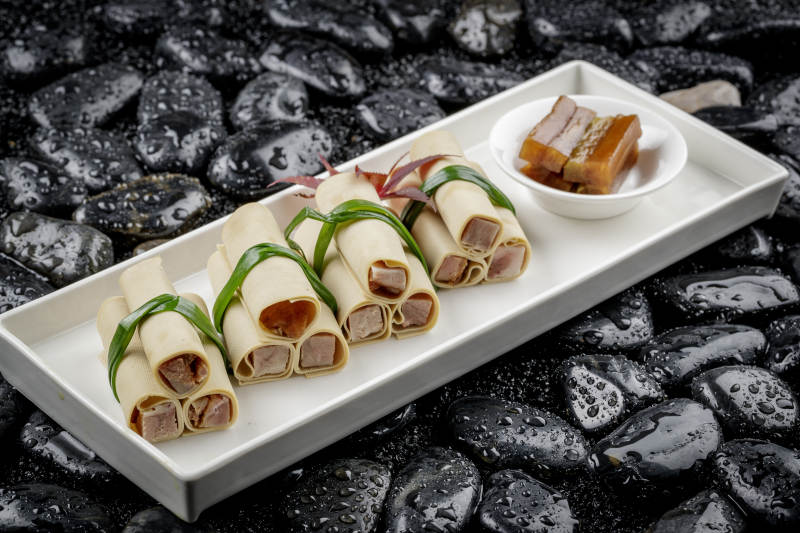 怀安豆皮卷熏肉