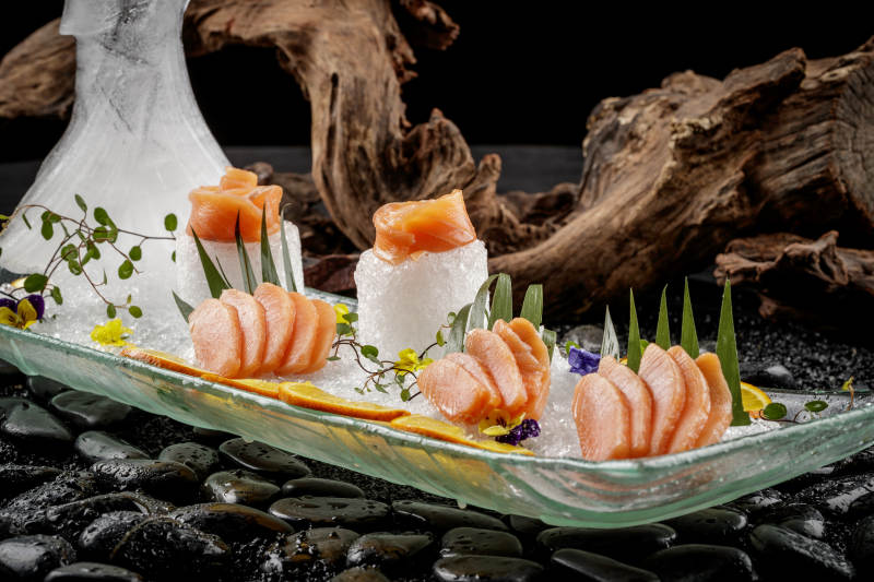 极品三文鱼刺身