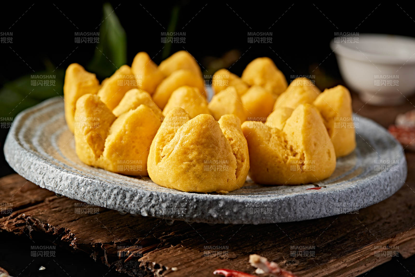 糜子面豆馅开花黄馍馍