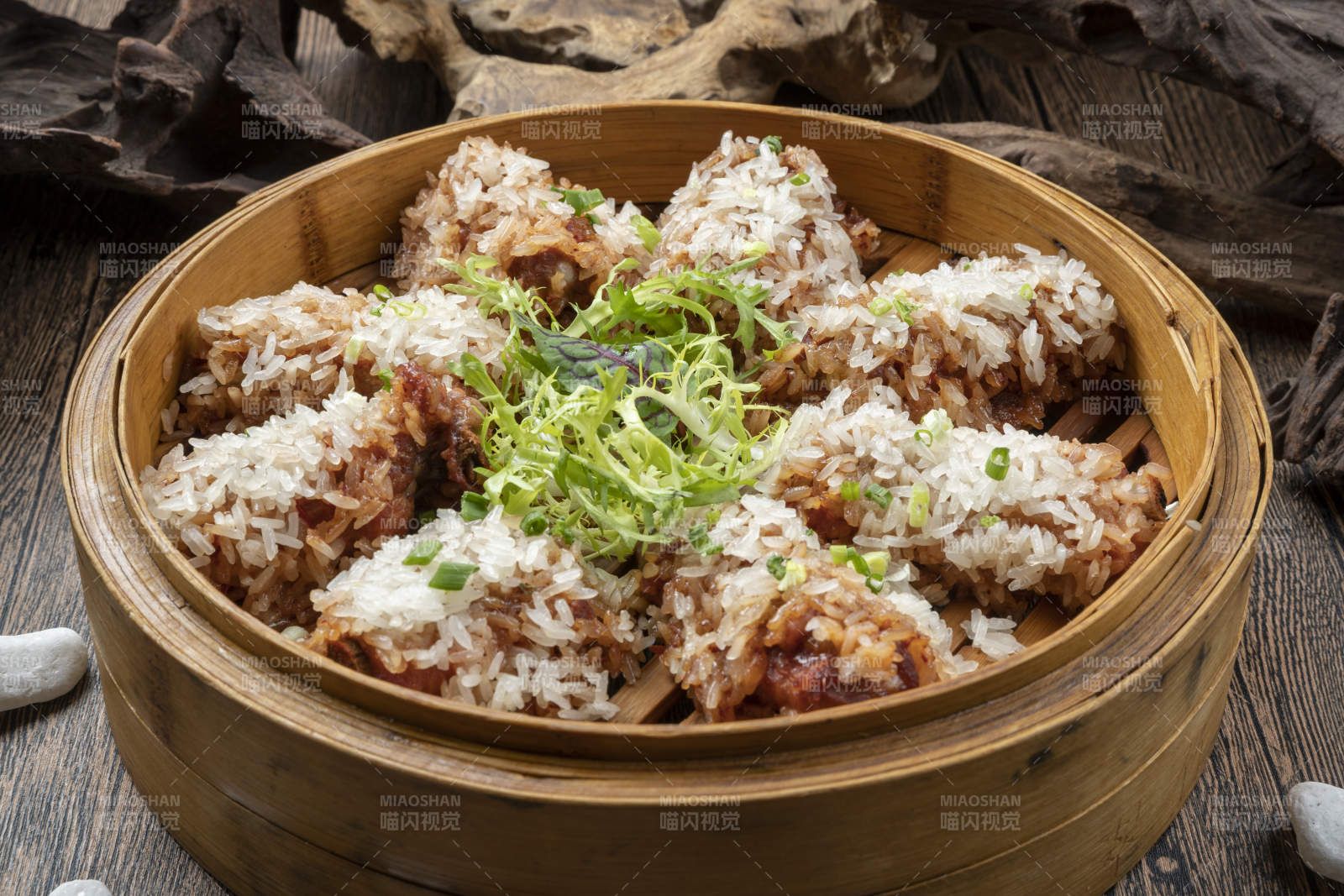 糯米糯粉蒸排骨