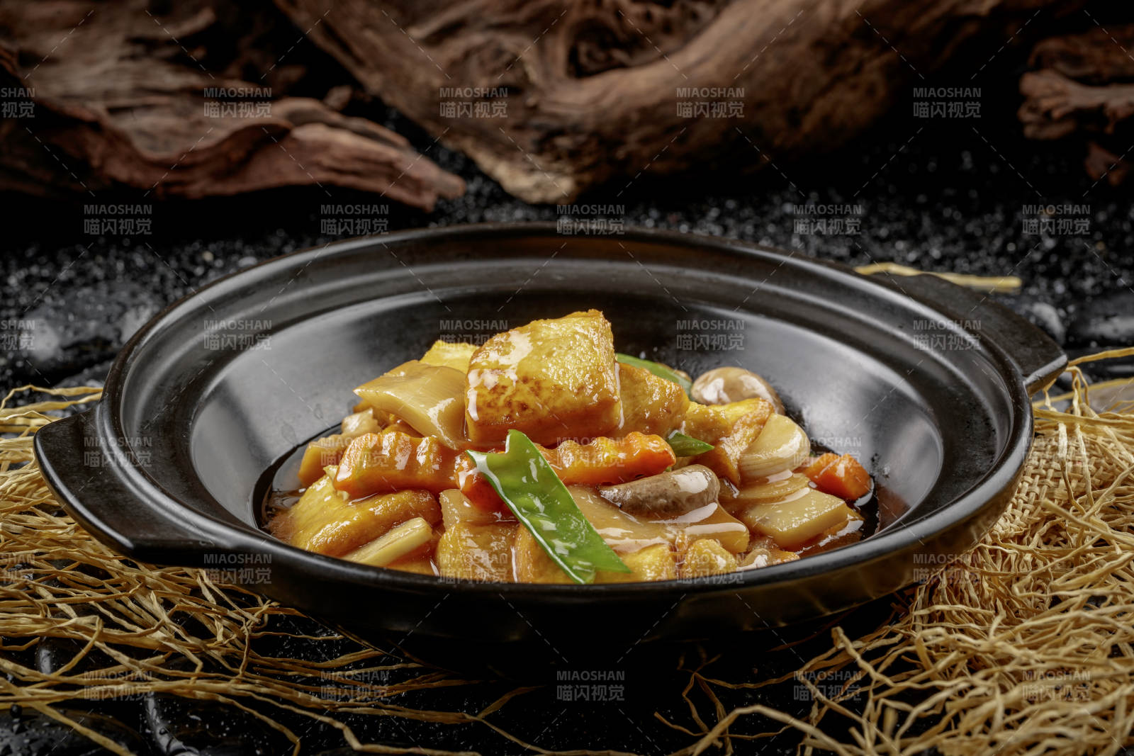 素烧黄山豆腐煲