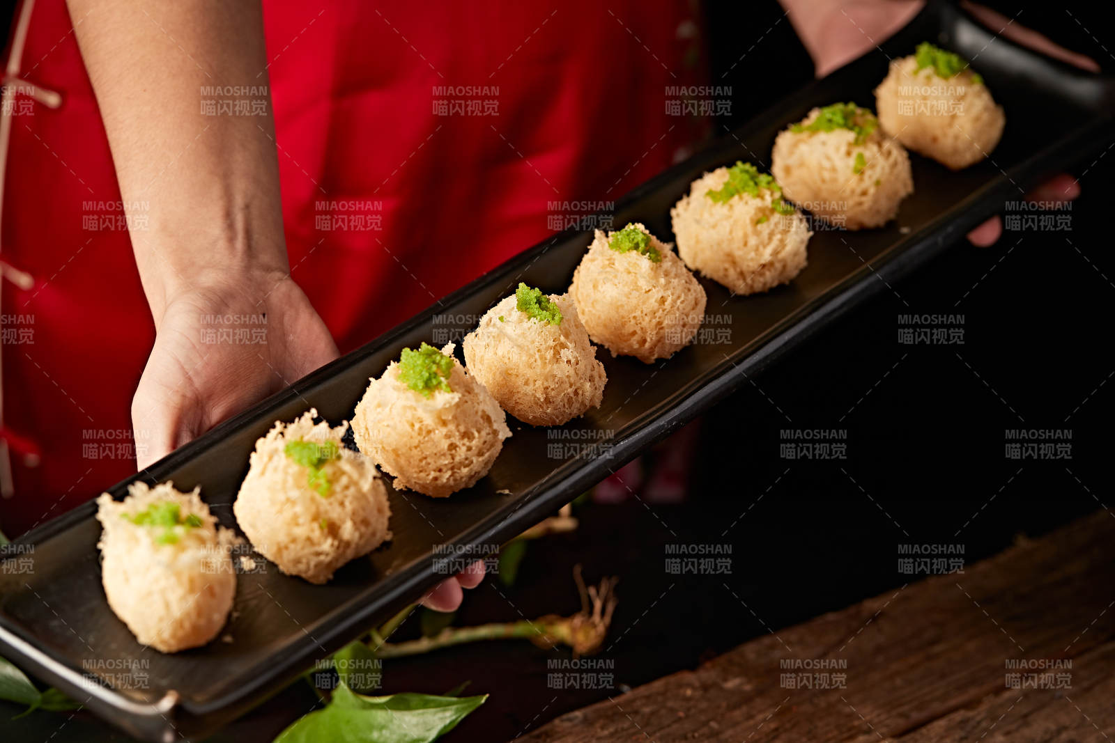 美味香炸面酥蜂窩大蝦球