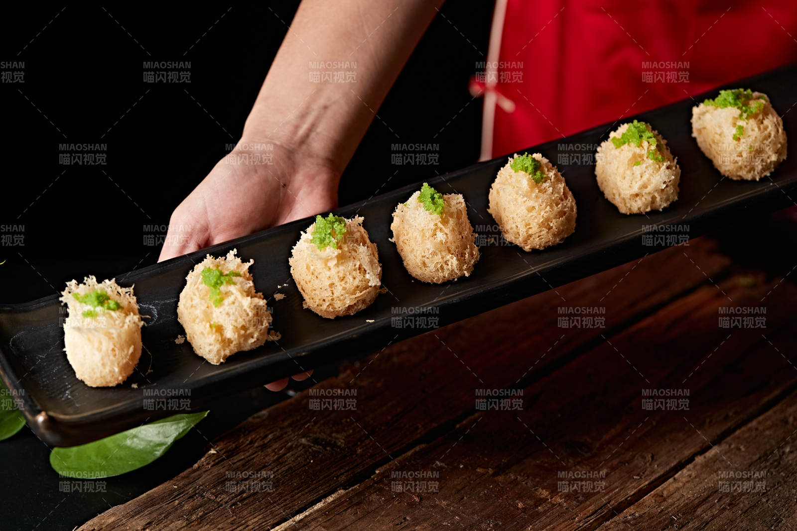 美味香炸面酥蜂窩大蝦球