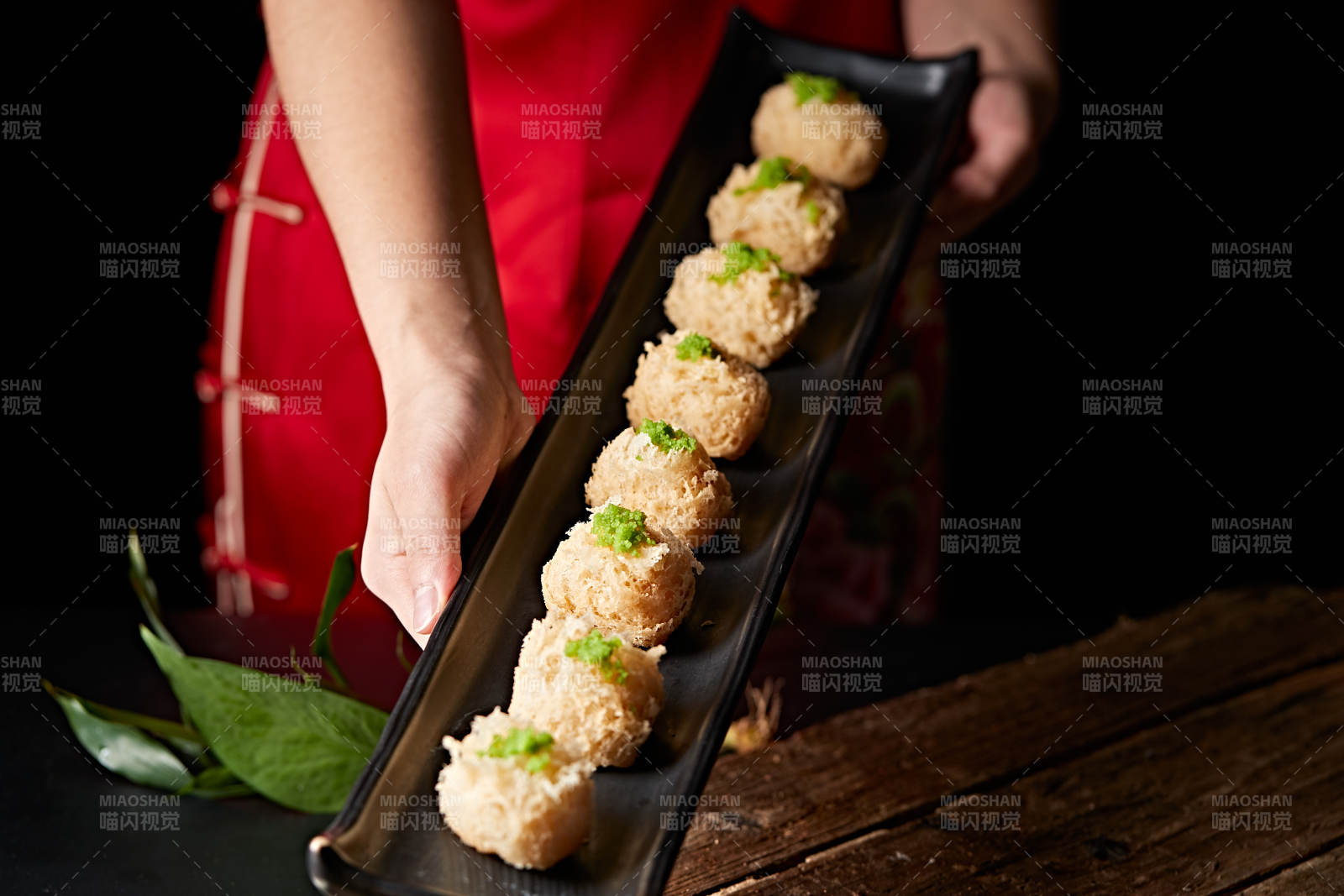 美味香炸面酥蜂窩大蝦球