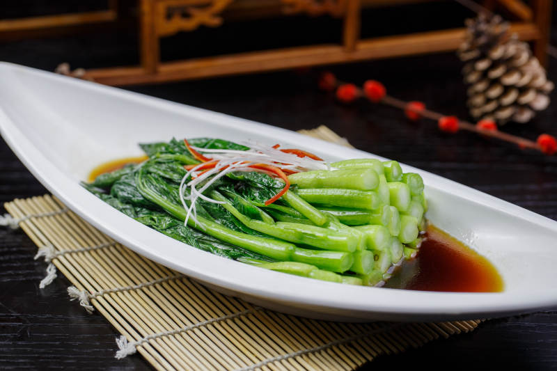 豉油耗油炒芥蓝