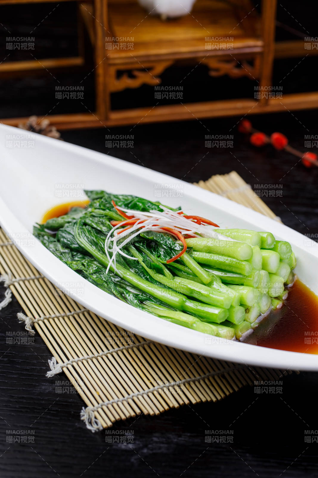 豉油耗油炒芥蓝