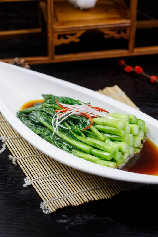 豉油耗油炒芥蓝