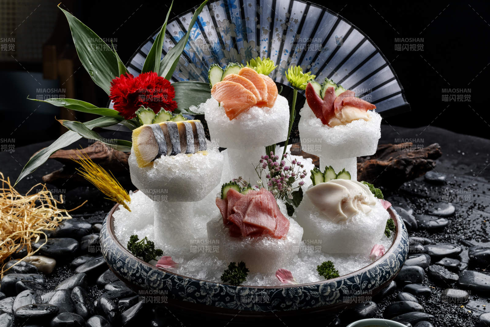 日式豪华海鲜刺身拼